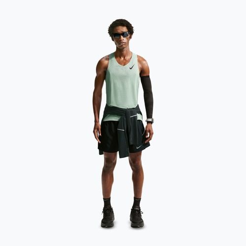 Мъжка тениска за бягане Nike AeroSwift Dri-Fit ADV steam/black