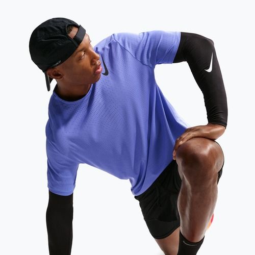 Мъжка тениска за бягане Nike AeroSwift Dri-Fit ADV sapphire/black