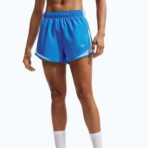 Дамски шорти за бягане Nike Tempo Dri-Fit Mid-Rise light photo blue
