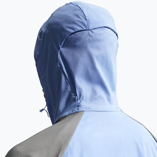 Мъжко яке за бягане Nike Impossibly Light Windrunner total orange/royal pulse/smoke grey