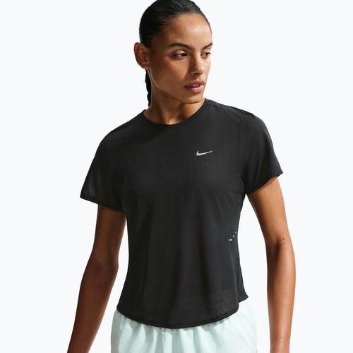 Дамска тениска за бягане Nike Swift Breathe Dri-Fit black/photon dust/white