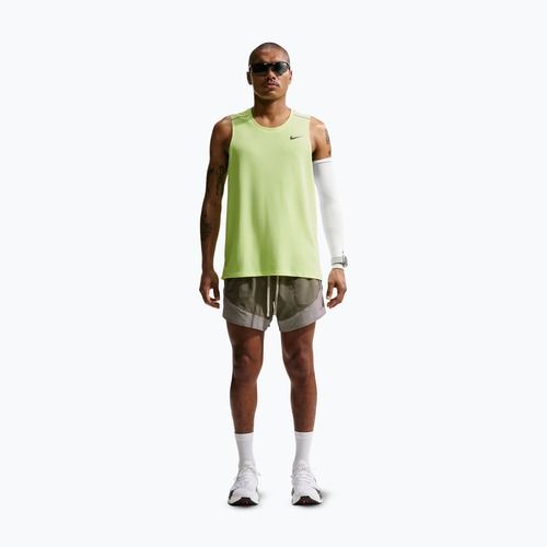 Мъжки шорти за бягане Nike Stride Dri-Fit Brief-Lined 5" light army/spruce fog