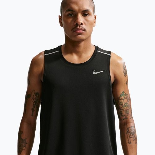 Мъжка тениска за бягане Nike Miler Dri-Fit black