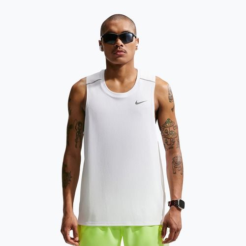 Мъжка тениска за бягане Nike Miler Dri-Fit white