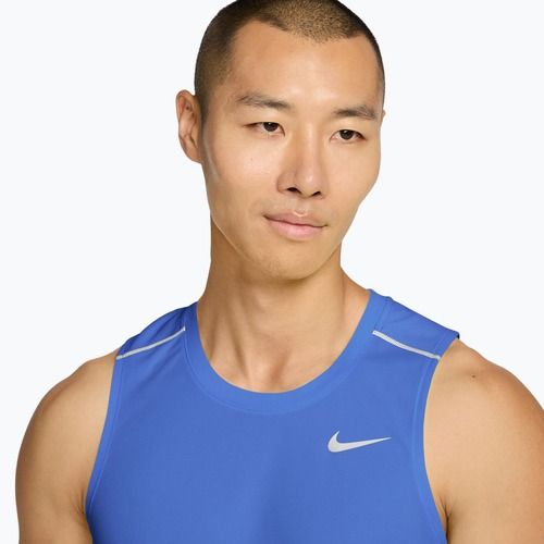 Мъжка тениска за бягане Nike Miler Dri-Fit royal pulse