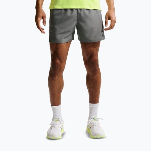 Мъжки шорти за бягане Nike Miler Dri-Fit 2in1 5" smoke grey/smoke grey