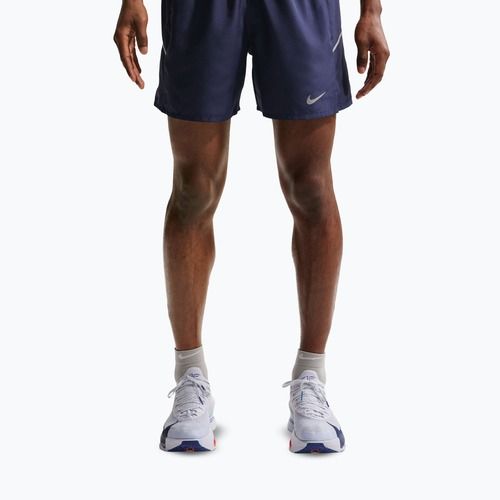 Мъжки шорти за бягане Nike Miler Dri-Fit 2in1 5" midnight navy
