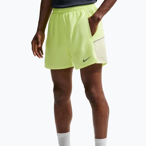 Мъжки шорти за бягане Nike Miler Dri-Fit 2in1 5" volt ice/barely volt