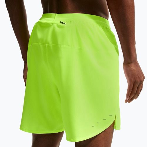 Мъжки шорти за бягане Nike Stride Dri-Fit Brief-Lined 7" volt ice