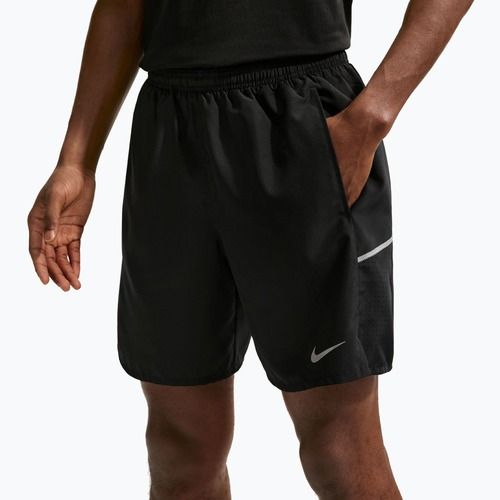Мъжки шорти за бягане Nike Miler Dri-Fit 2in1 7" black/black