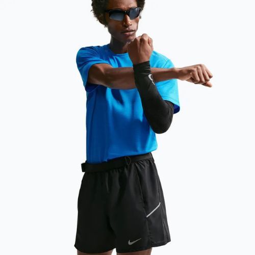 Мъжки къси панталони/шорти Nike Miler Dri-Fit Brief Lined 5" black/black