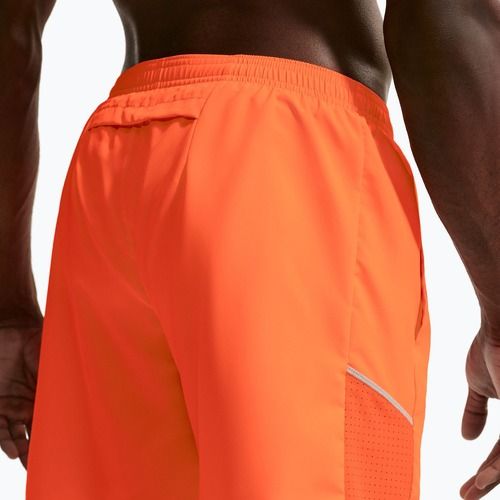 Мъжки шорти за бягане Nike Miler Dri-Fit Brief Lined7" total orange