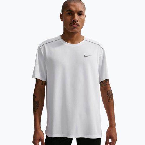Мъжка тениска за бягане Nike Miler Dri-Fit UV white