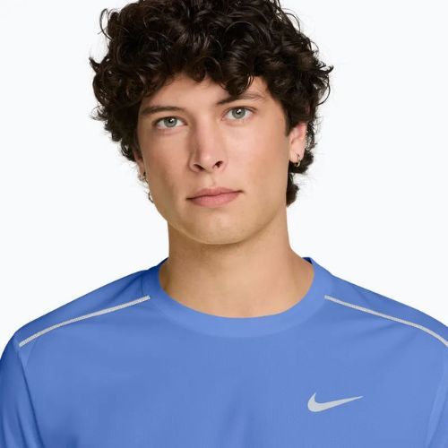 Мъжка тениска за бягане Nike Miler Dri-Fit UV royal pulse