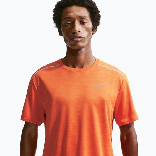 Мъжка тениска за бягане Nike Miler Dri-Fit UV safety orange