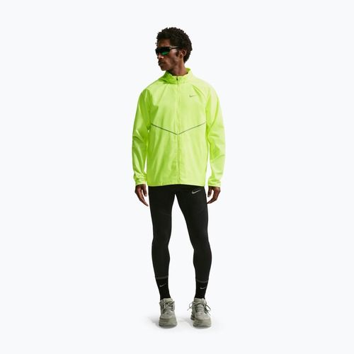 Мъжко яке за бягане Nike Miler Repel UV volt ice/volt ice