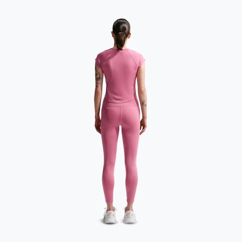 Дамска тениска за бягане Nike Swoosh Run Dri-Fit peony/photon dust/white