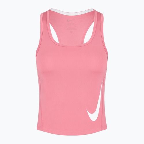 Дамска тениска за бягане Nike Swoosh Run Dri-Fit peony/photon dust/white