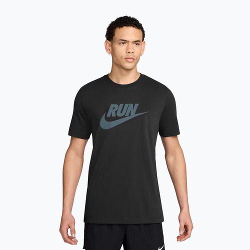 Мъжка тениска за бягане Nike Dri-Fit Running black/mineral slate