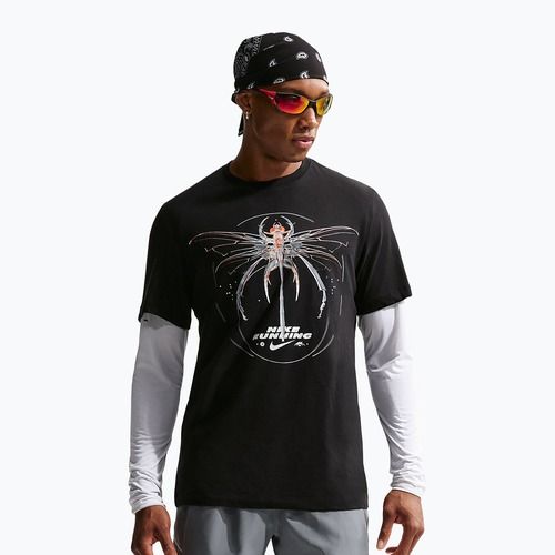 Мъжка тениска за бягане Nike Dri-Fit Running black