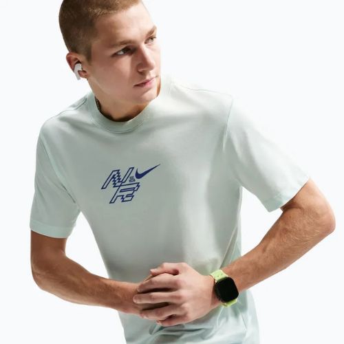 Мъжка тениска за бягане Nike AeroSwift Dri-Fit barely green/lapis