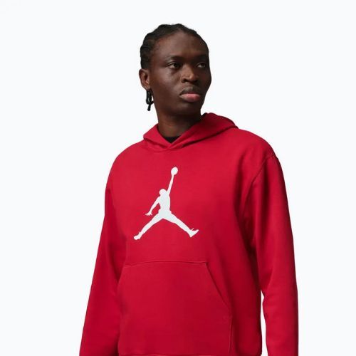 Мъжки суитшърт  Jordan Pullover Hoodie gym red/white