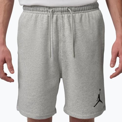 Мъжки къси панталони/шорти Jordan Fleece grey heather/black