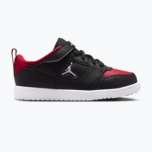 Buty dziecięce  Nike Jordan Court Connect Low black/gym red/white