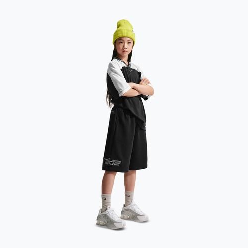 Детски къси панталони/шорти Nike Sportswear French Terry black/white