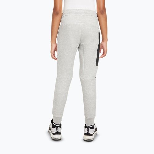 Детски панталони Nike Sportswear Tech Fleece dark grey heather/black/black