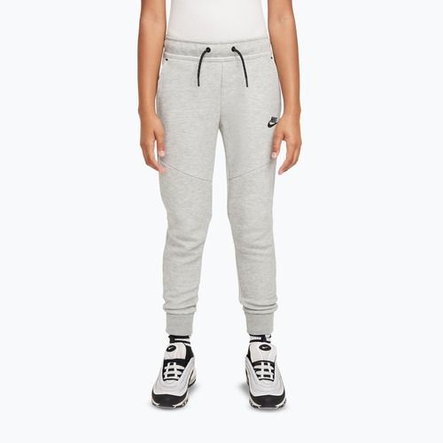 Детски панталони Nike Sportswear Tech Fleece dark grey heather/black/black