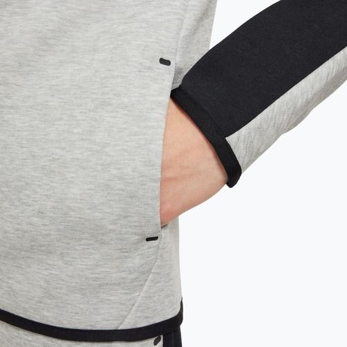 Детски суитшърт Nike Sportswear Tech Fleece Full Zip dark grey heather/black/black/black