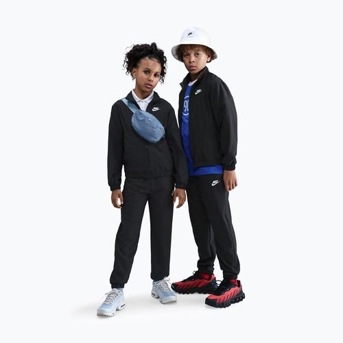 Детски анцуг Nike Sportswear Woven black/black/black/white