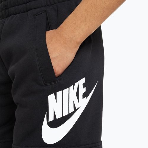Детски къси панталони/шорти Nike Sportswear Club Fleece black/white