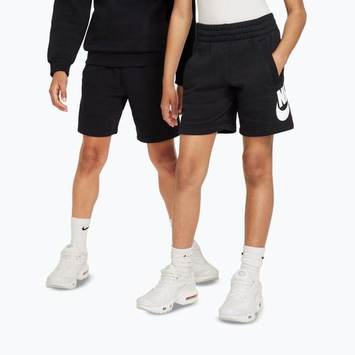 Детски къси панталони/шорти Nike Sportswear Club Fleece black/white