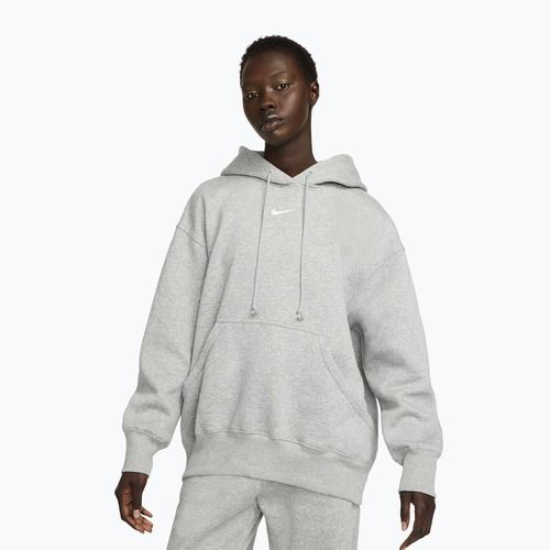Дамски суитшърт  Nike Sportswear Phoenix Fleece Oversized dark grey heather/sail