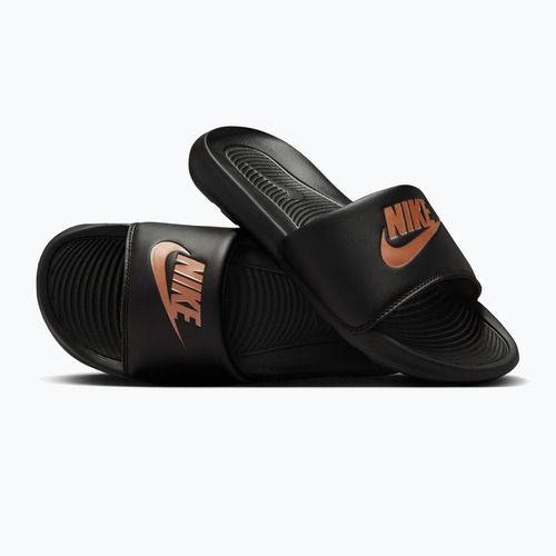 Дамски чехли Nike Victori One Slide black/black/metallic red bronze