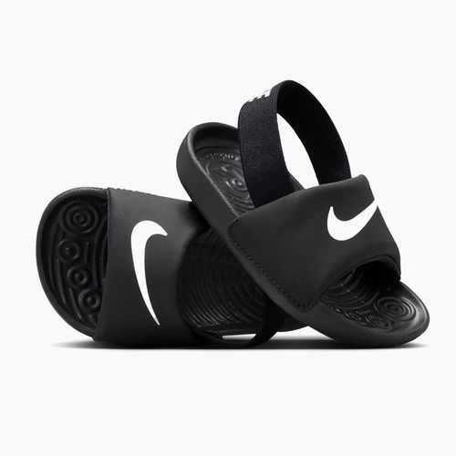 Детски чехли Nike Coffee black/white/white/white