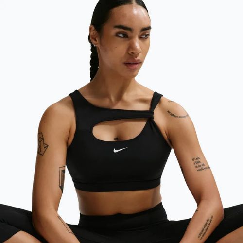 Спортен сутиен Nike One Medium Support black/white