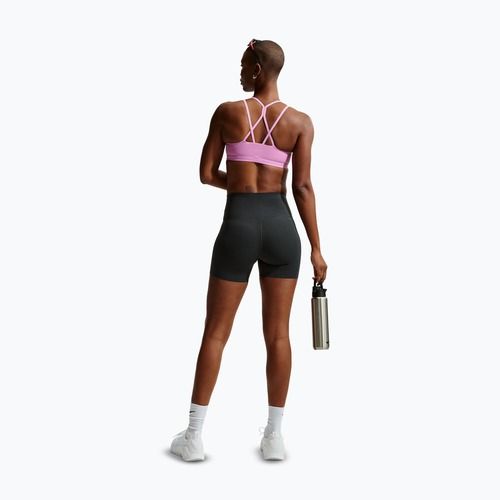 Спортен сутиен Nike Zenvy Strappy Light-Support light magenta/white