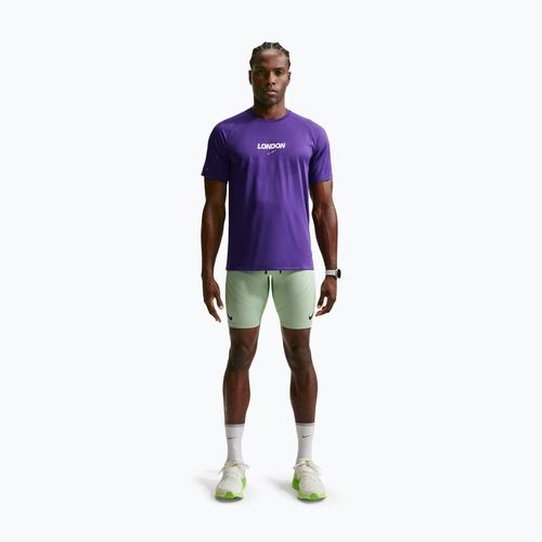 Мъжка тениска за бягане Nike Stride Dri-Fit ADV court purple