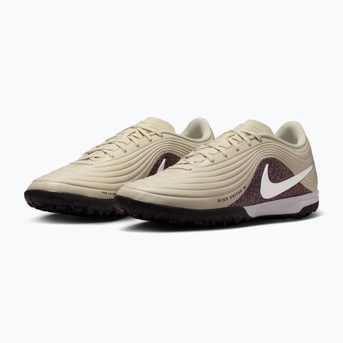 Мъжки футболни обувки Nike United Tiempo Maestro Academy TF fossil/burgundy crush/metallic silver