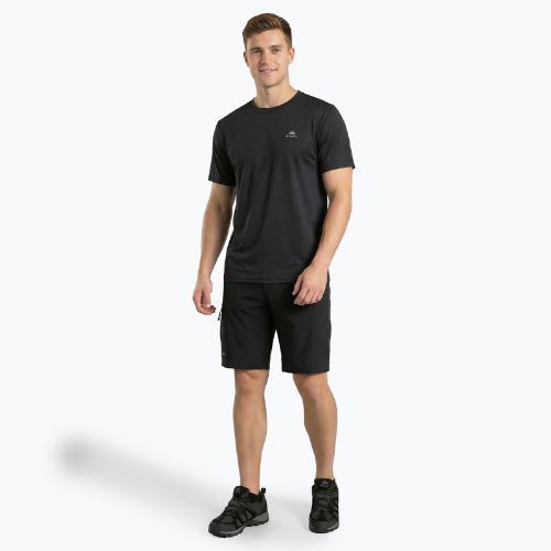 Мъжка трекинг тениска KADVA TrailCore breathable black