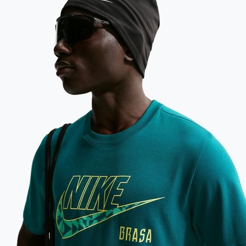 Мъжка футболна фланелка Nike Brazil Soccer geode teal