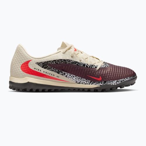 Мъжки футболни обувки Nike United Phantom 6 Low Academy TF burgundy crush/fossil/university red