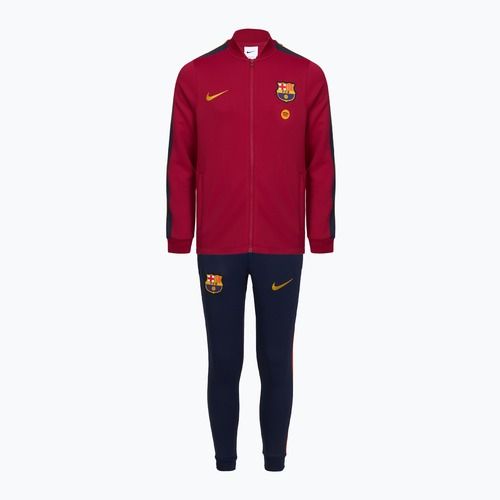 Детски футболен анцуг Nike FC Barcelona Strike Dri-Fit Soccer Knit noble red/blackened blue