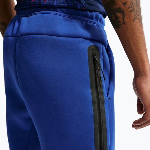 Мъжки футболни панталони Nike FFF Tech Fleece Joggers game royal/metallic copper