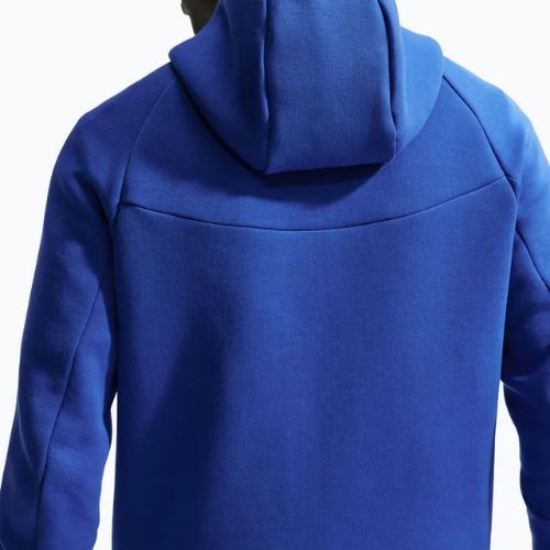 Мъжки суитшърт Nike FFF Tech Fleece Windrunner Full Zip game royal/metallic copper
