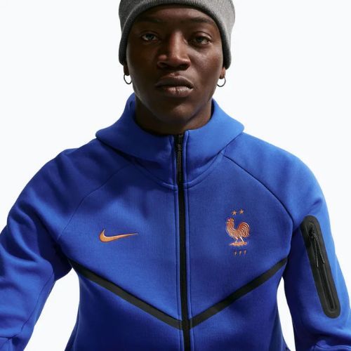 Мъжки суитшърт Nike FFF Tech Fleece Windrunner Full Zip game royal/metallic copper