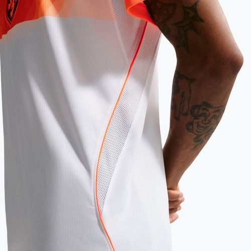 Мъжка футболна фланелка Nike Netherlands 2026 Stadium Away white/hyper crimson/black